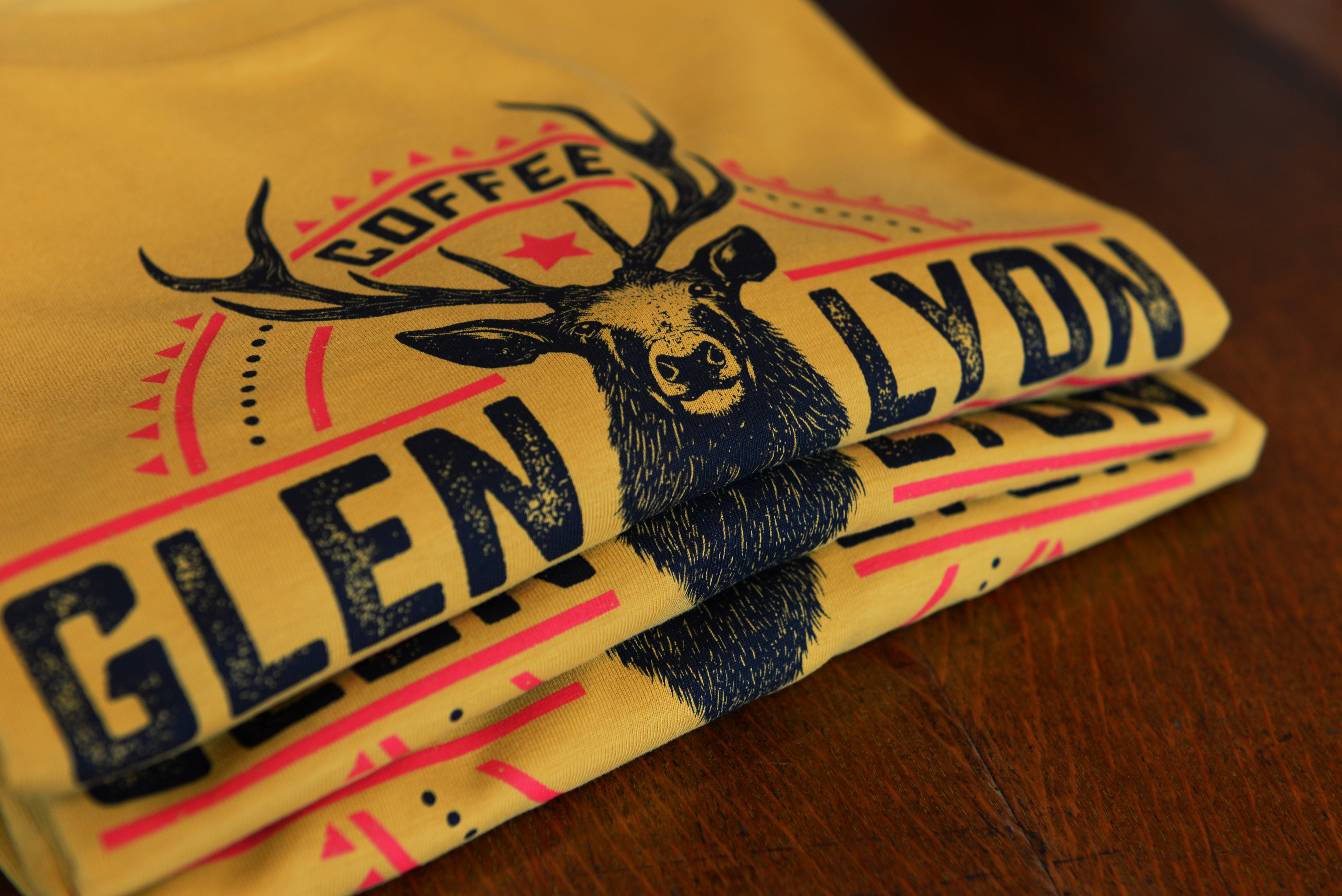 Organic Cotton Glen Lyon Coffee Roasters T-Shirt