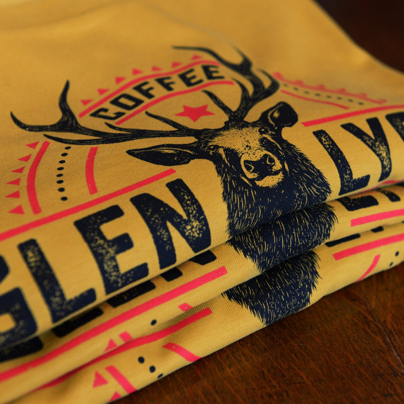 Organic Cotton Glen Lyon Coffee Roasters T-Shirt