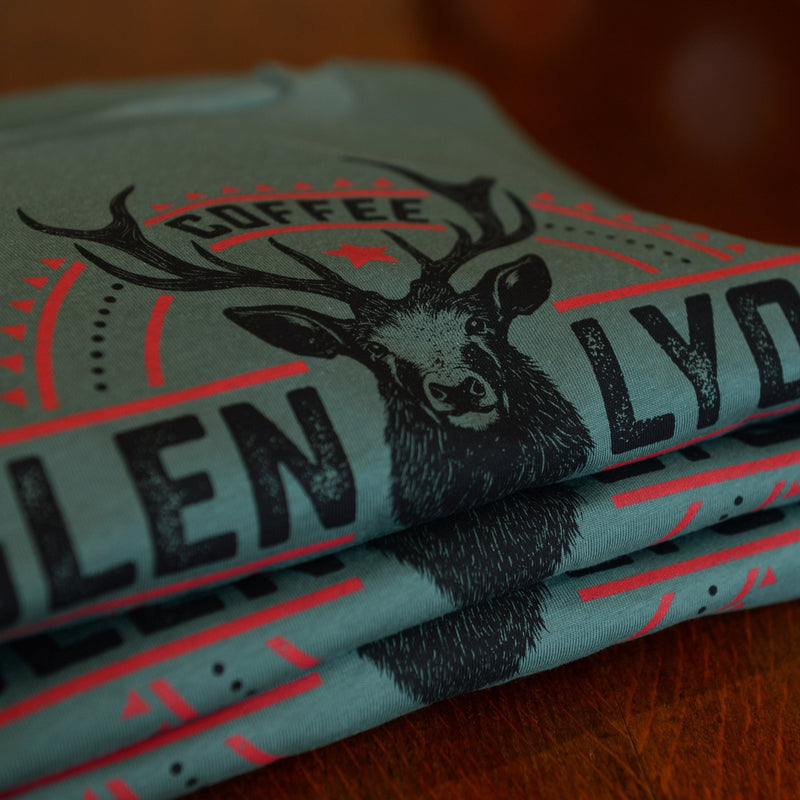 Organic Cotton Glen Lyon Coffee Roasters T-Shirt