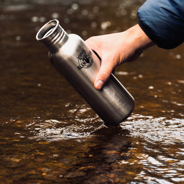 Glen Lyon Coffee-branded Klean Kanteen Stainless Steel Water Bottle