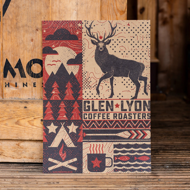 Glen Lyon Coffee A3 Poster